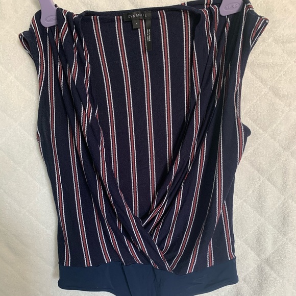 Dynamite Navy Bodysuit Size M - Picture 1 of 4